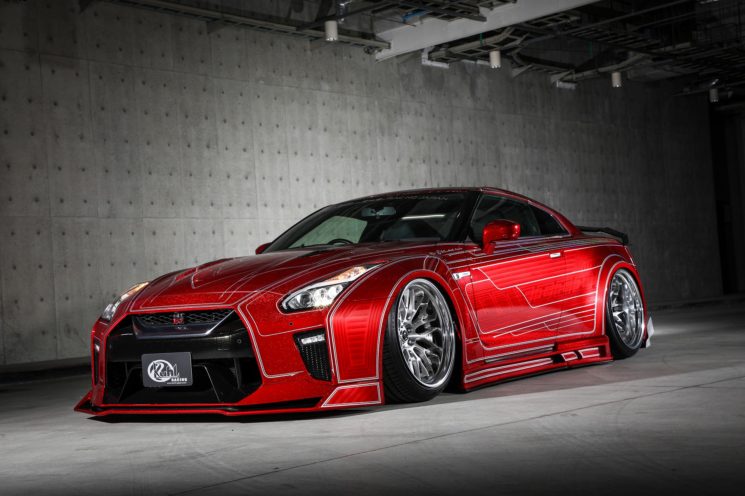 Kuhl Kuhl Japan Project 19 R35gt R Kuhlracing新作ワイドエアロキット Rohan Izawa カスタムペイントテクニック ソウルペイントのご紹介 大阪オートメッセ19にも展示いたします Kuhl片岡より